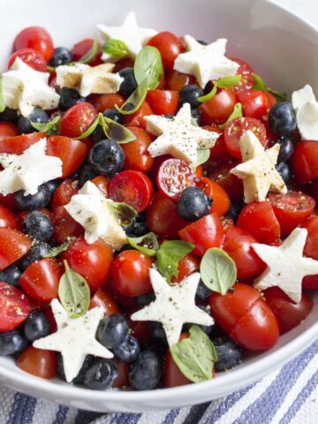 Blueberry Tomato Caprese
