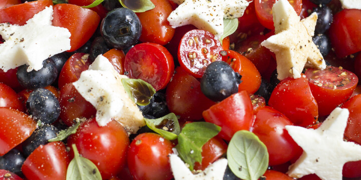 Blueberry Tomato Caprese