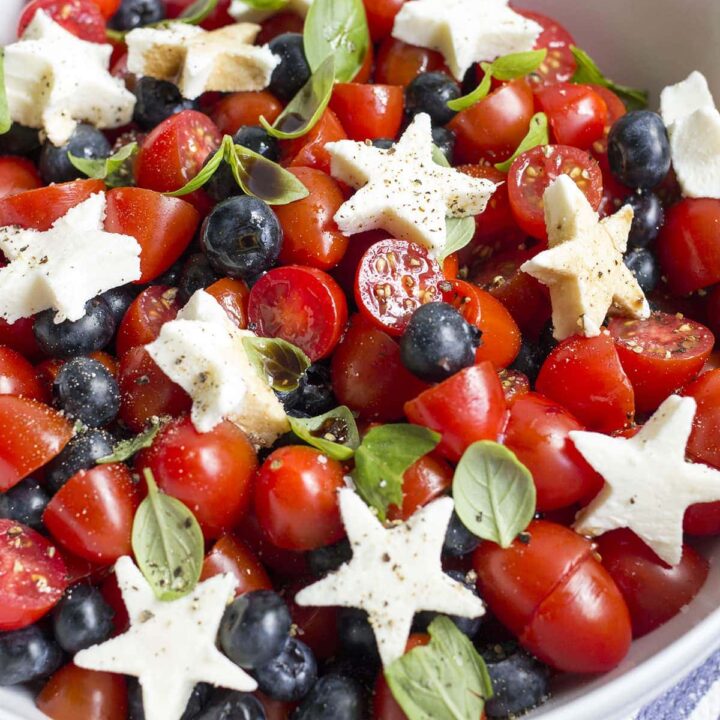 Blueberry Tomato Caprese