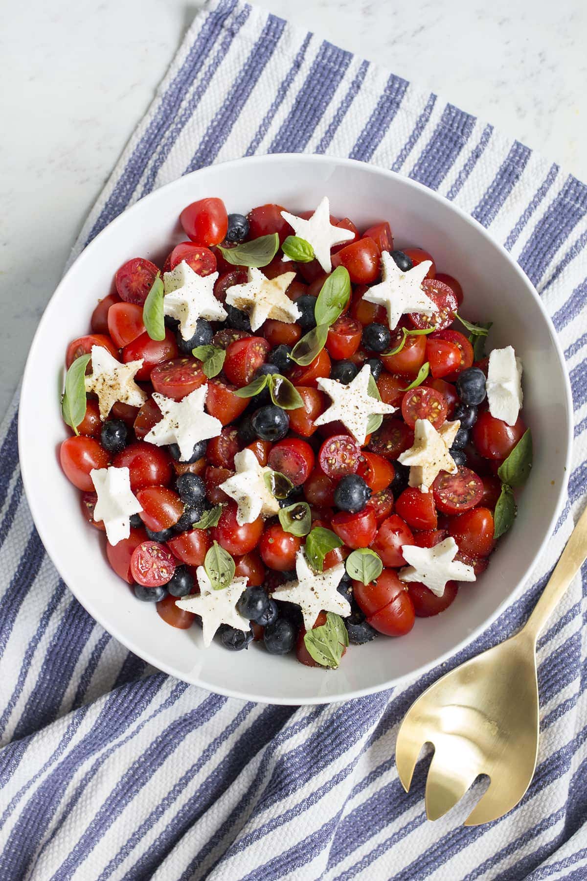 Blueberry Tomato Caprese