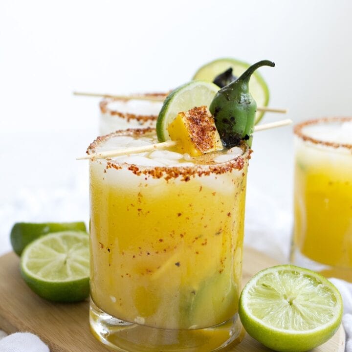 Spicy Mango Jalapeño Margarita