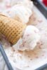 No Churn Strawberry Ice Cream