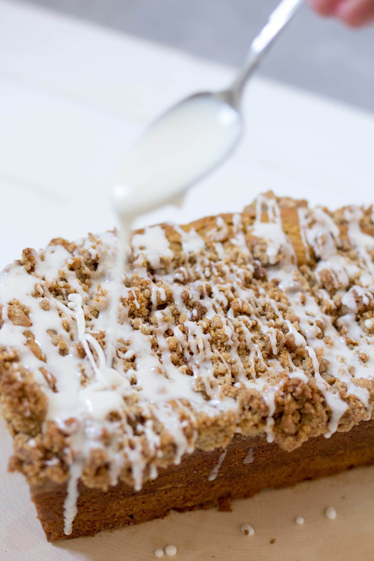 Pumpkin Crumb Loaf Cake