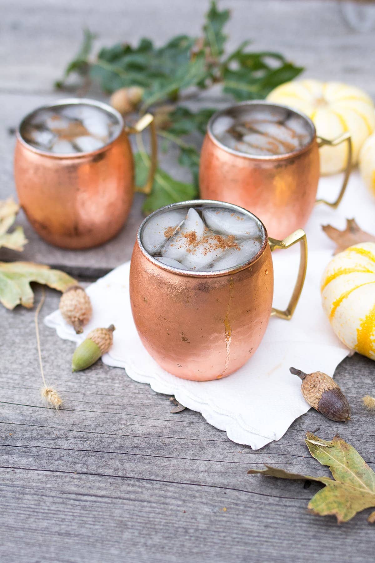 Pumpkin Spice Moscow Mules