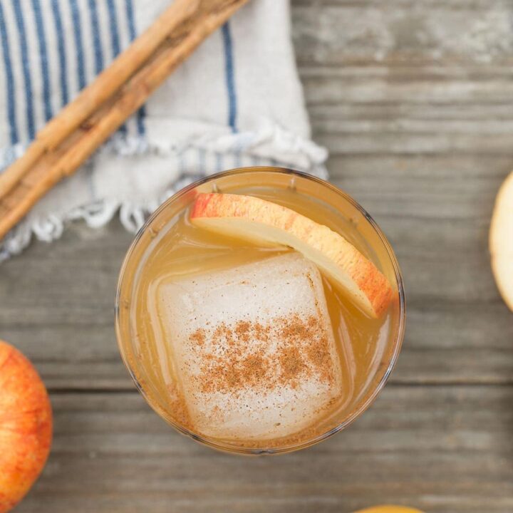 Apples and Tequila Cocktail