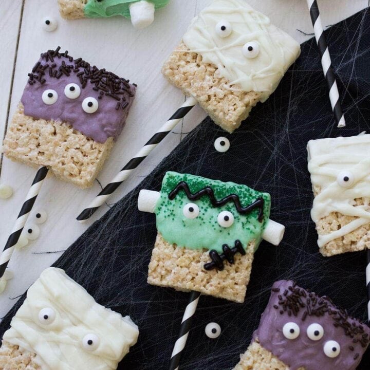 Monster Rice Krispies Treats