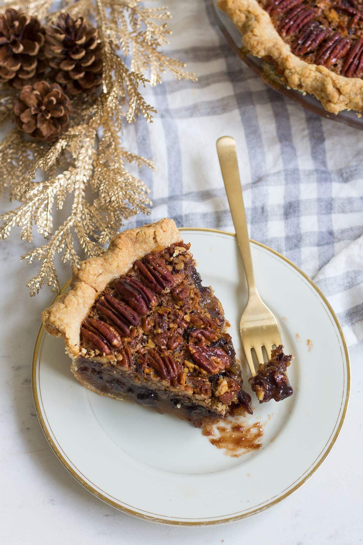 Dark Chocolate Pecan Pie