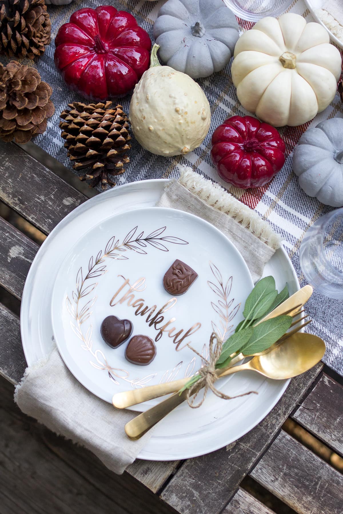 Rustic Thanksgiving Table