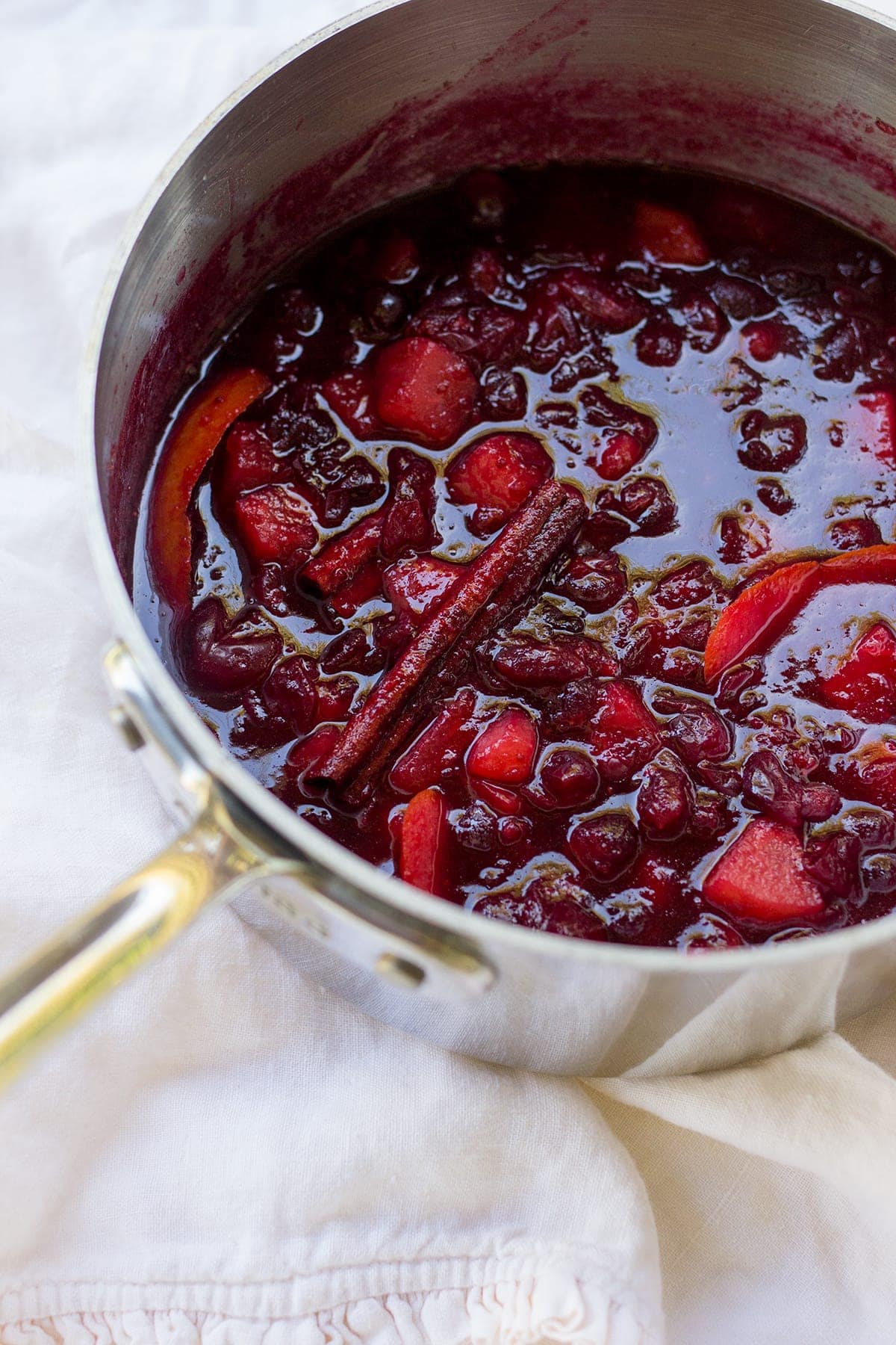 Spiced Pear Cranberry Sauce
