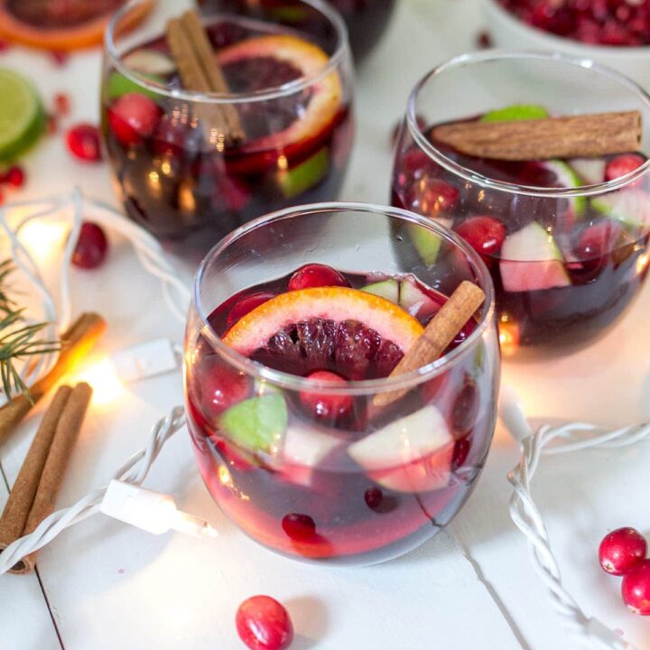 Spiced Holiday Sangria