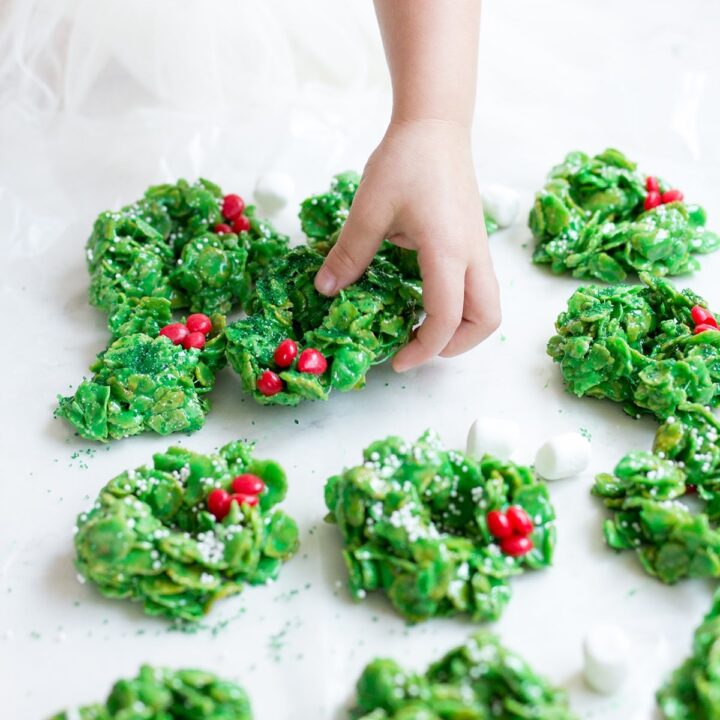 Christmas Wreath Cookies