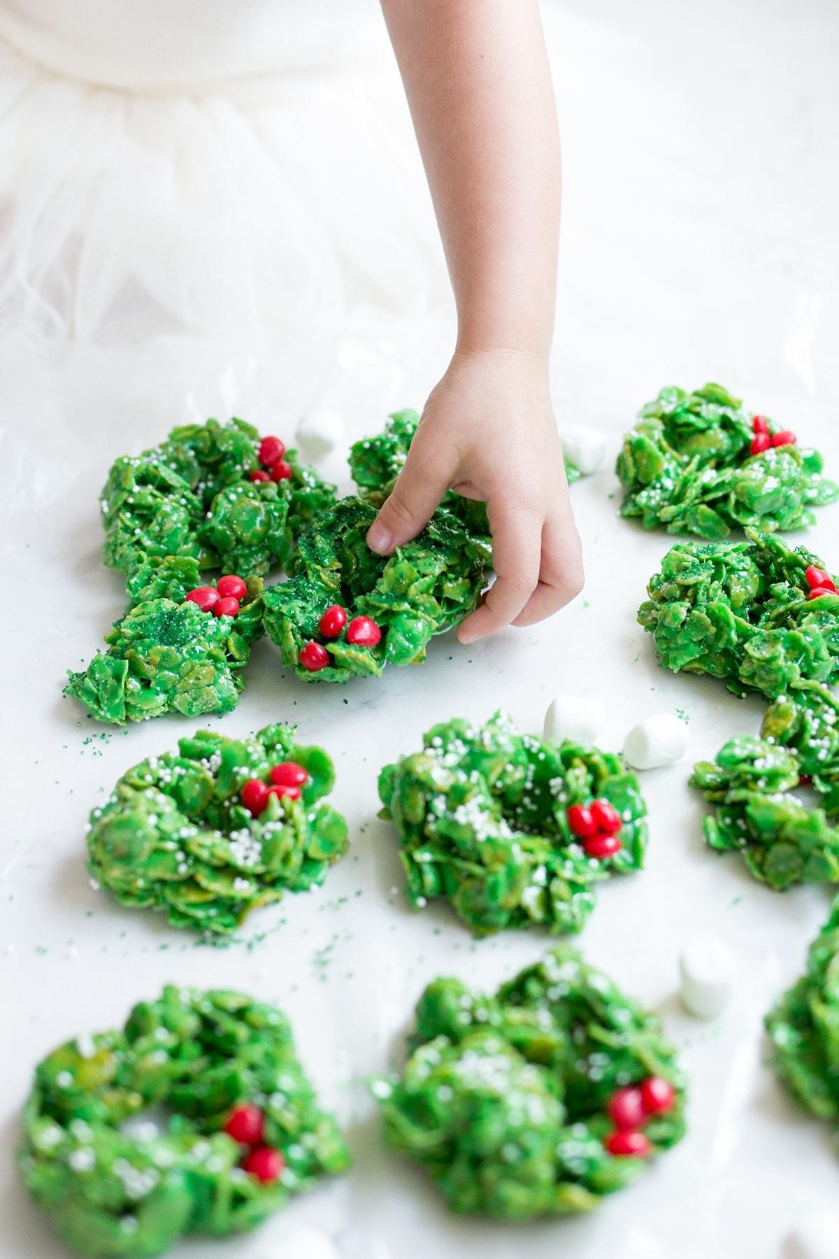 Christmas Wreath Cookies