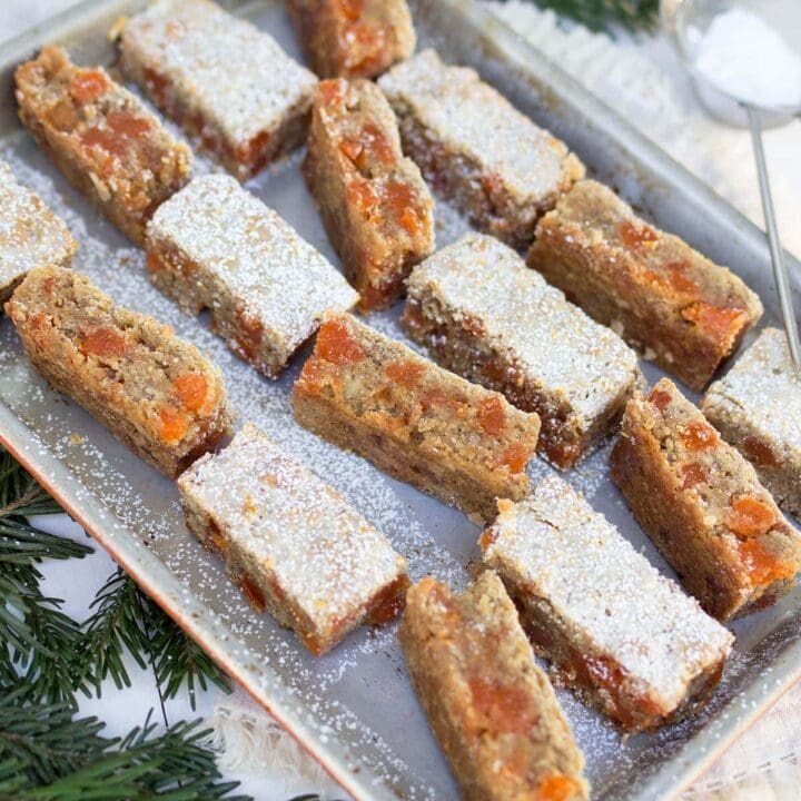 Orange Gumdrop Bars