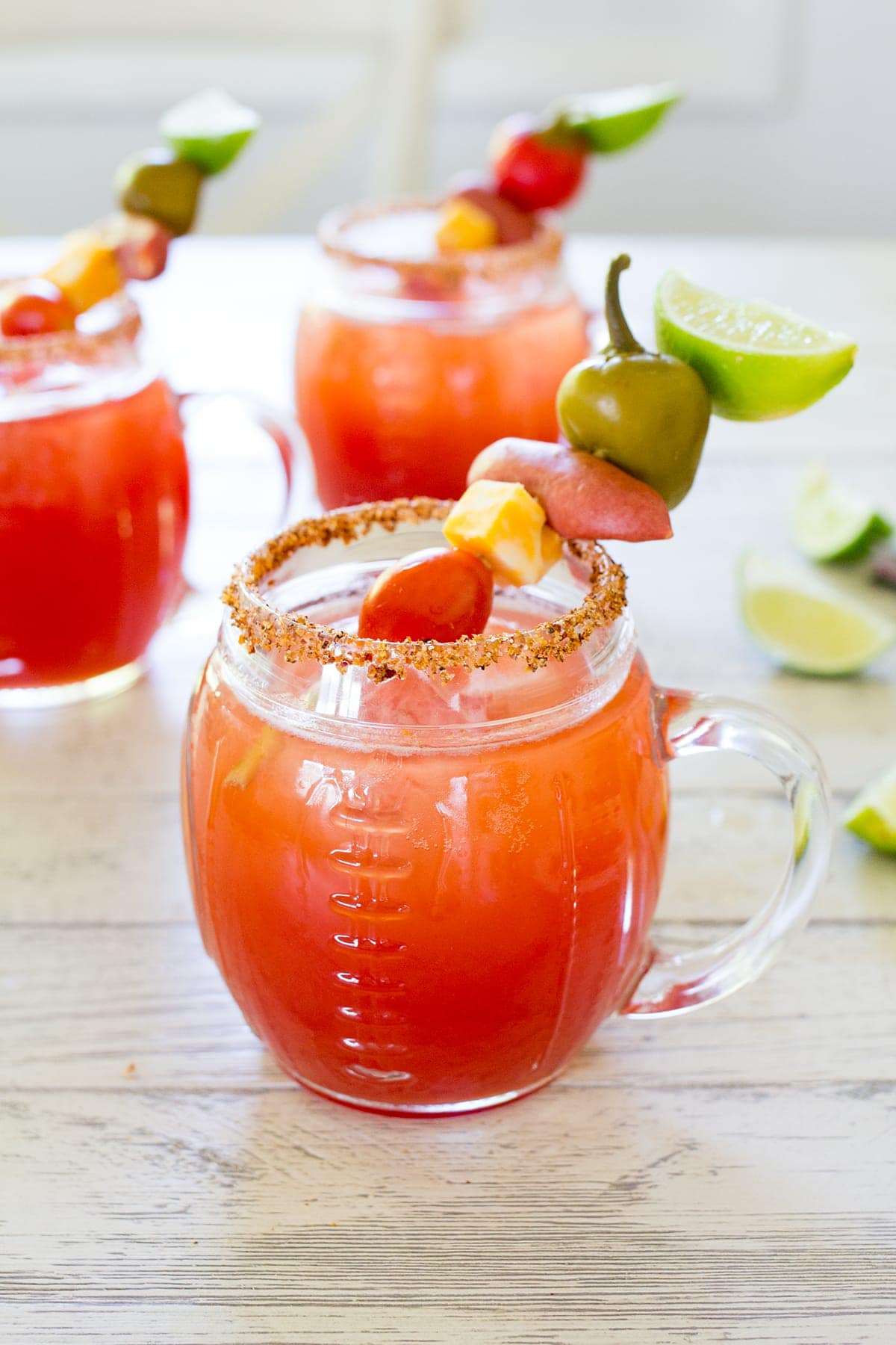 Build Your Own Michelada Bar plus an Easy Michelada Recipe perfect for football parties.