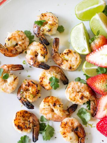 Citrus Rum Grilled Shrimp