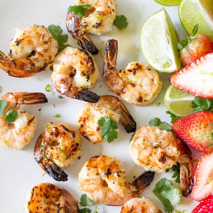 Citrus Rum Grilled Shrimp