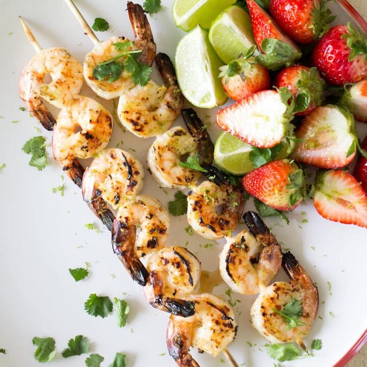 Citrus Rum Grilled Shrimp