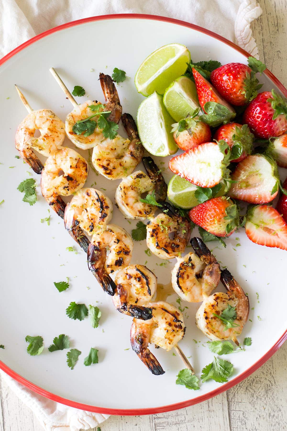 Citrus Rum Grilled Shrimp