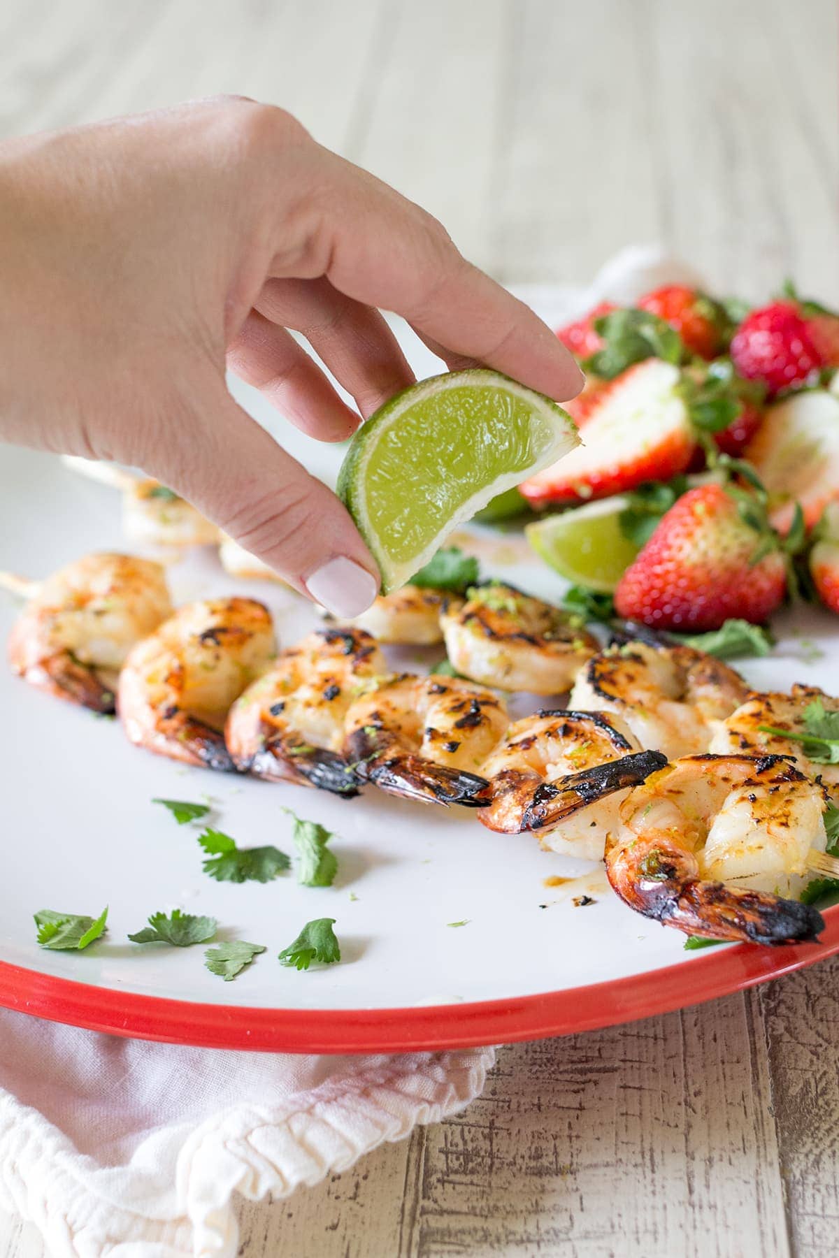 Citrus Rum Grilled Shrimp