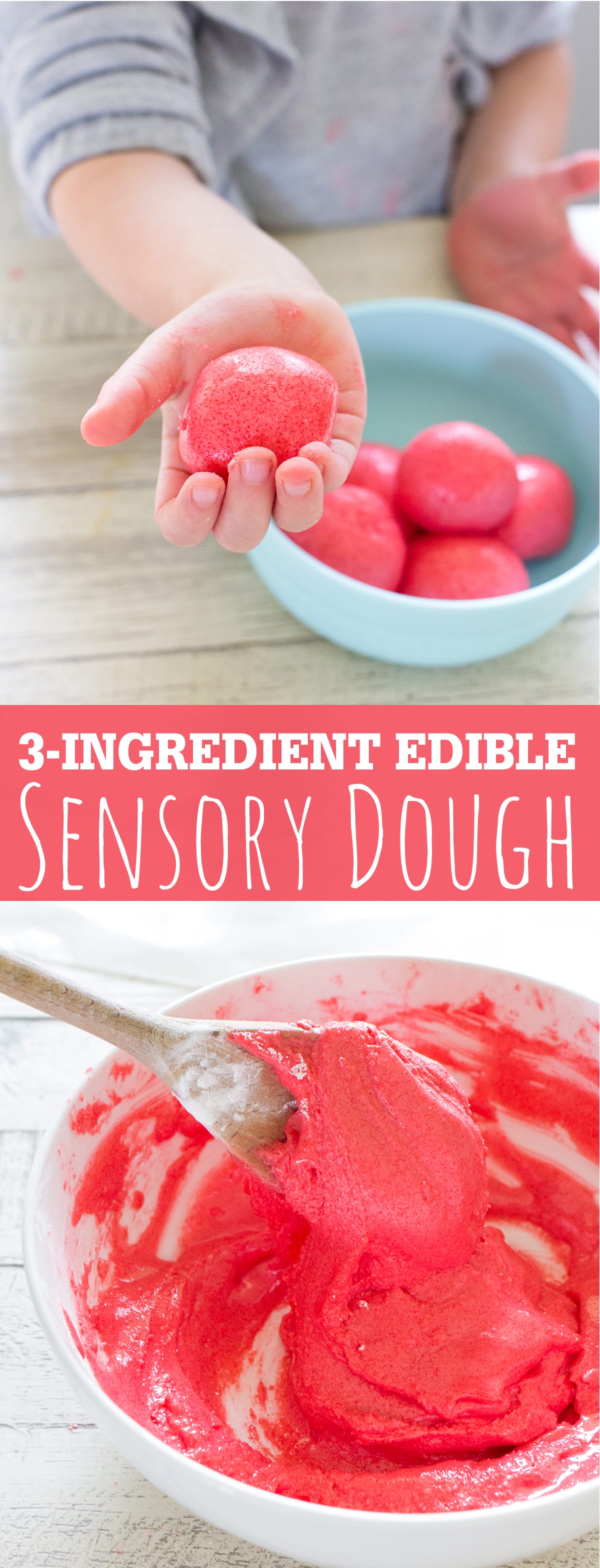 3 Ingredient Edible Sensory Dough