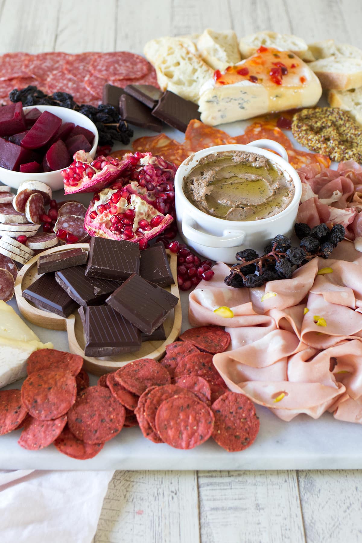 Valentine's Day Charcuterie Board