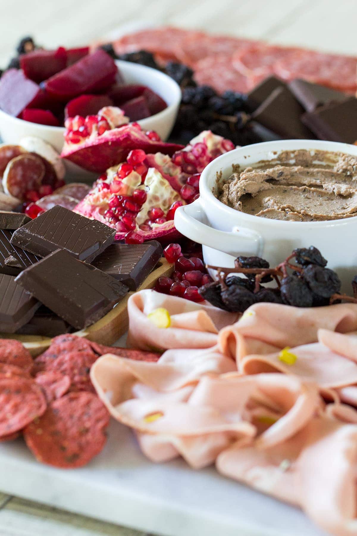 Valentines Day Charcuterie Board