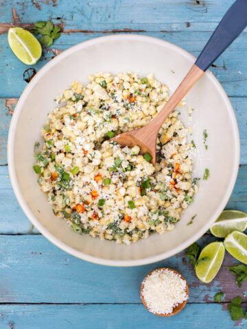 Grilled Mexican Corn Salad