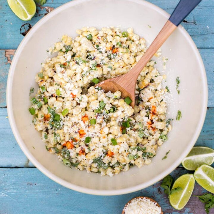 Grilled Mexican Corn Salad