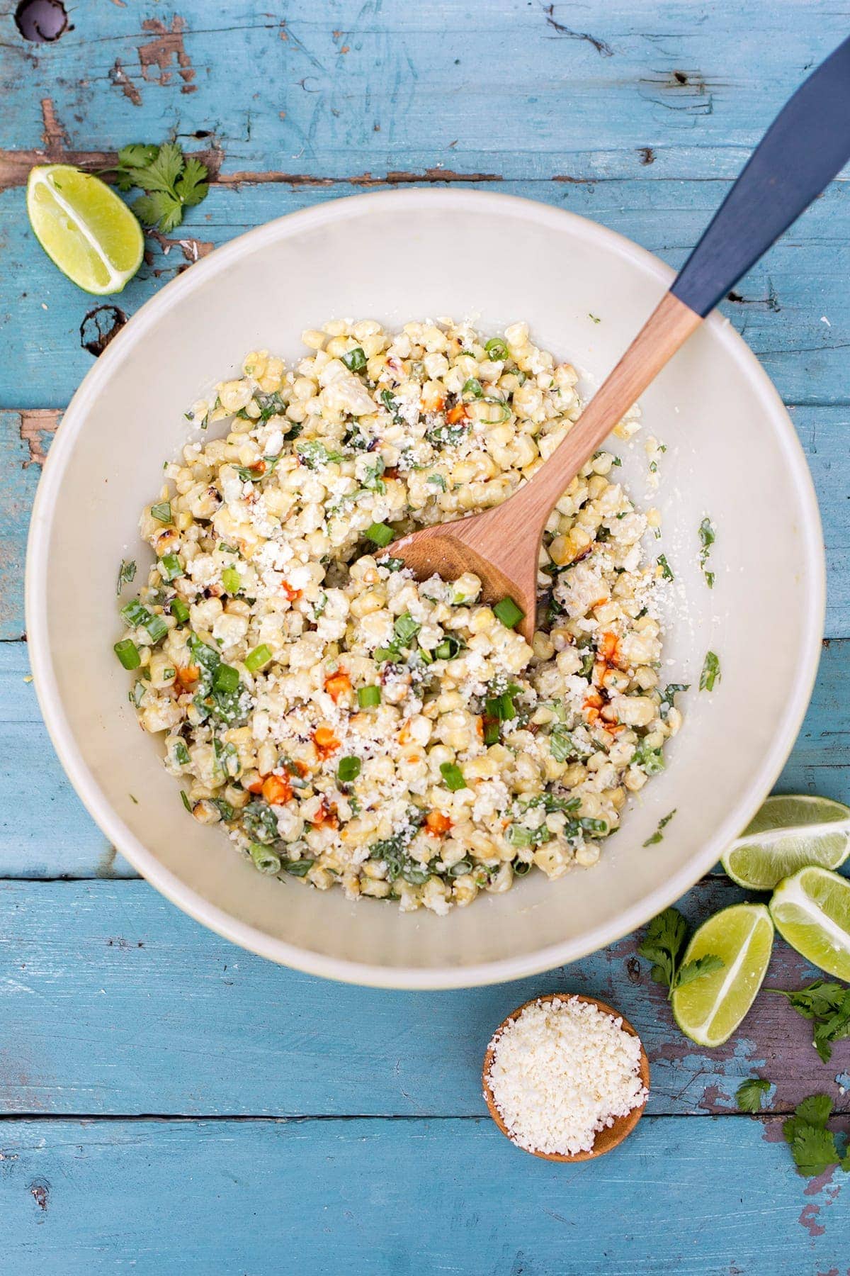 Grilled Mexican Corn Salad