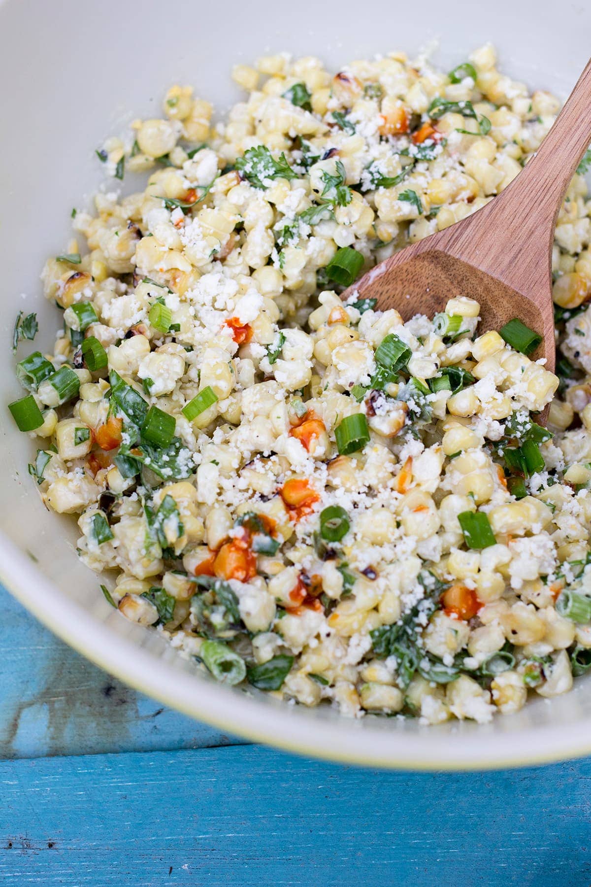 Grilled Mexican Corn Salad