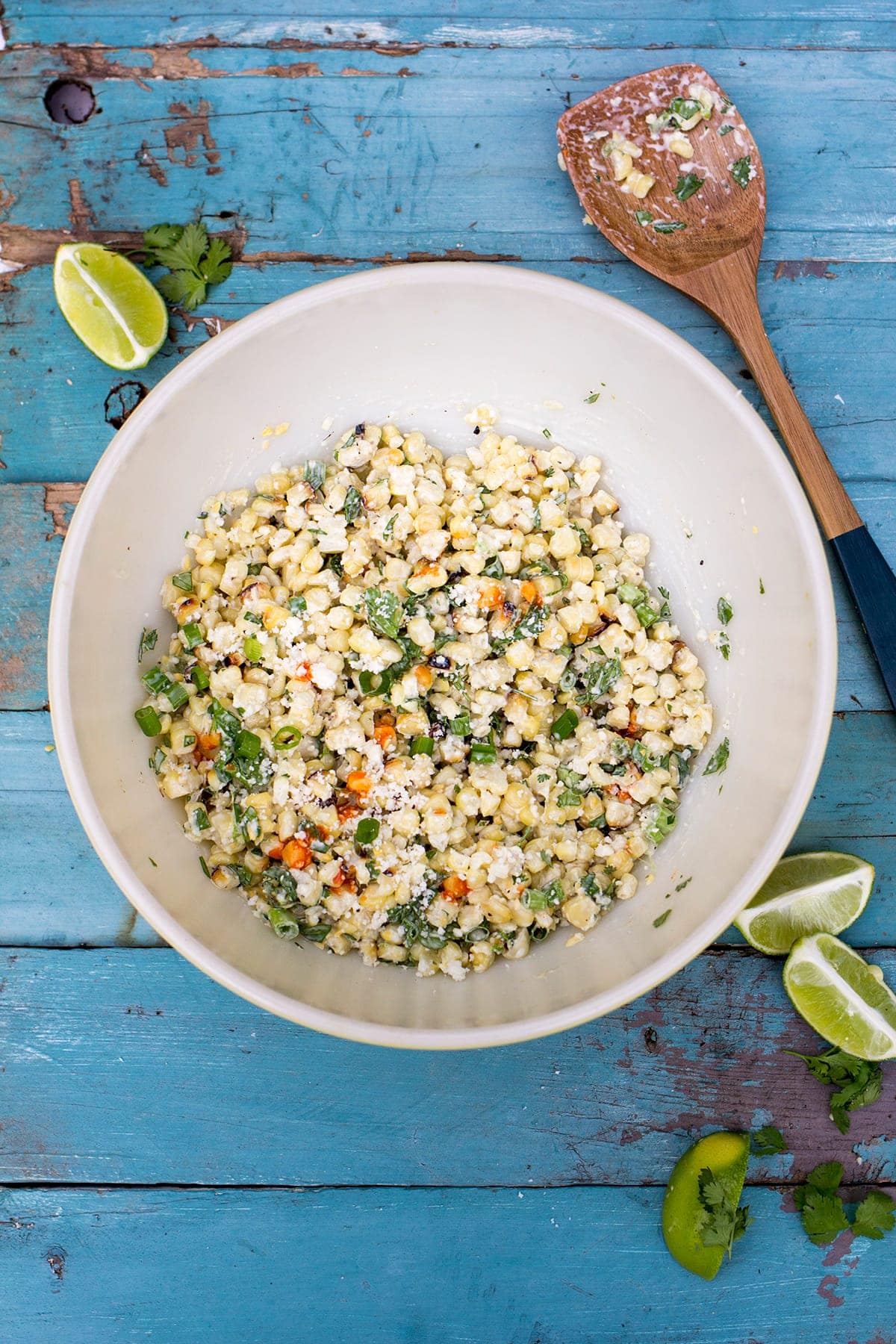 Grilled Mexican Corn Salad