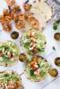 Grilled Shrimp Tacos with Avocado Crema