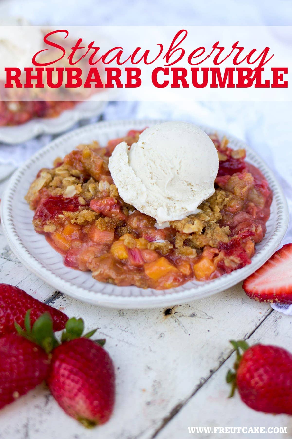 Strawberry Rhubarb Crumble