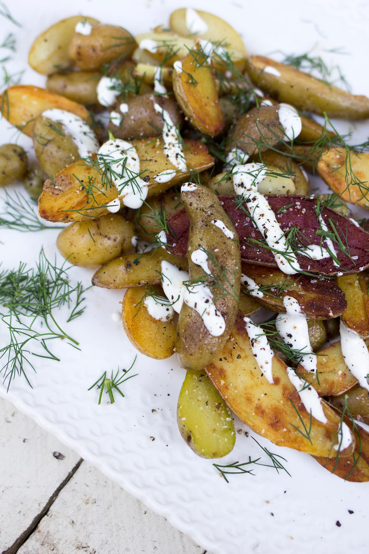 Creamy Dill Fried Potatoes