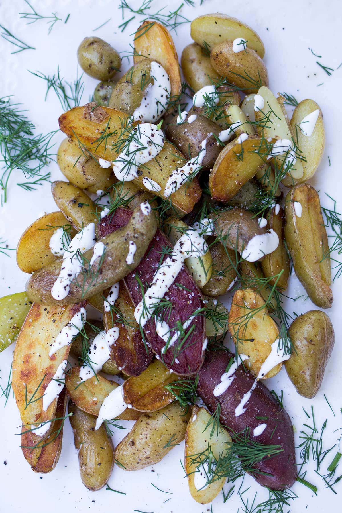 Creamy Dill Fried Potatoes