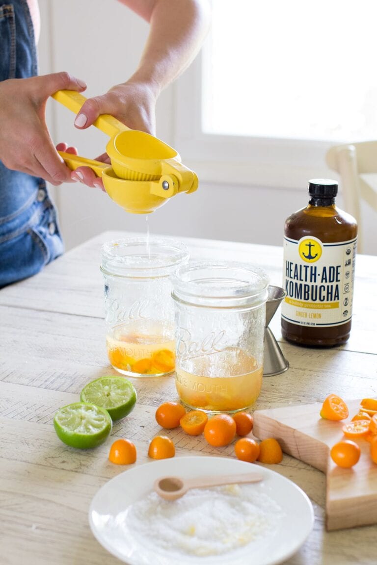 Kumquat Kombucha Margarita • Freutcake