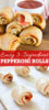 Easy 3- Ingredient Pepperoni Rolls