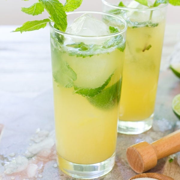 Kombucha Mojito Cocktail Recipe • Freutcake