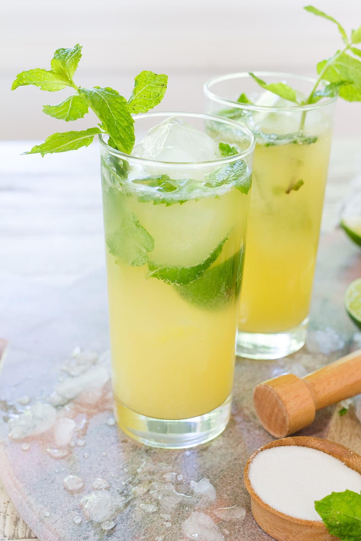 Kombucha Mojito Cocktail Recipe