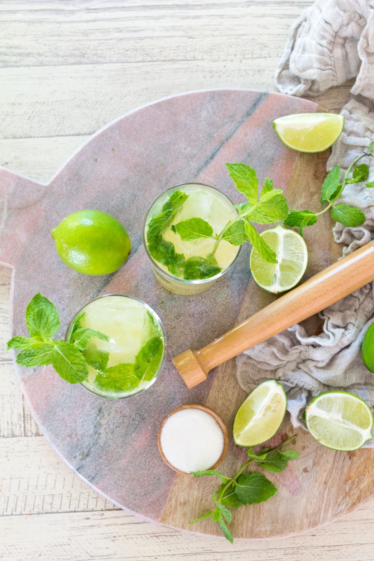 Kombucha Mojito Cocktail Recipe