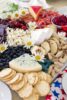 Ultimate Red White and Blue 4th of July Cheese Board