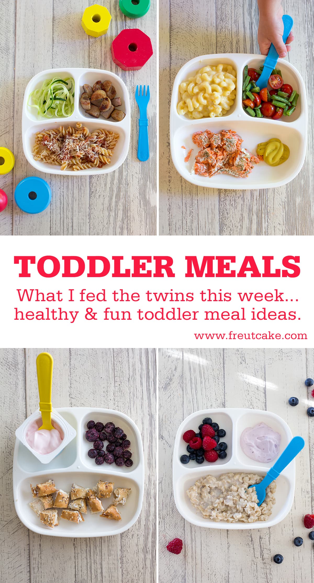 A weeks worth of healthy and real toddler meals that I fed the twins this week including dinner ideas for the whole family!