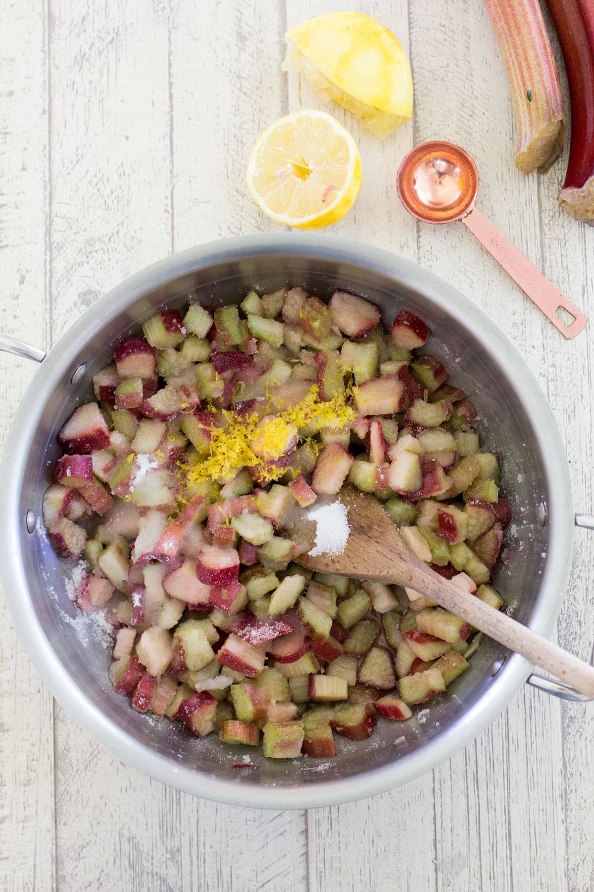 Quick Rhubarb Compote