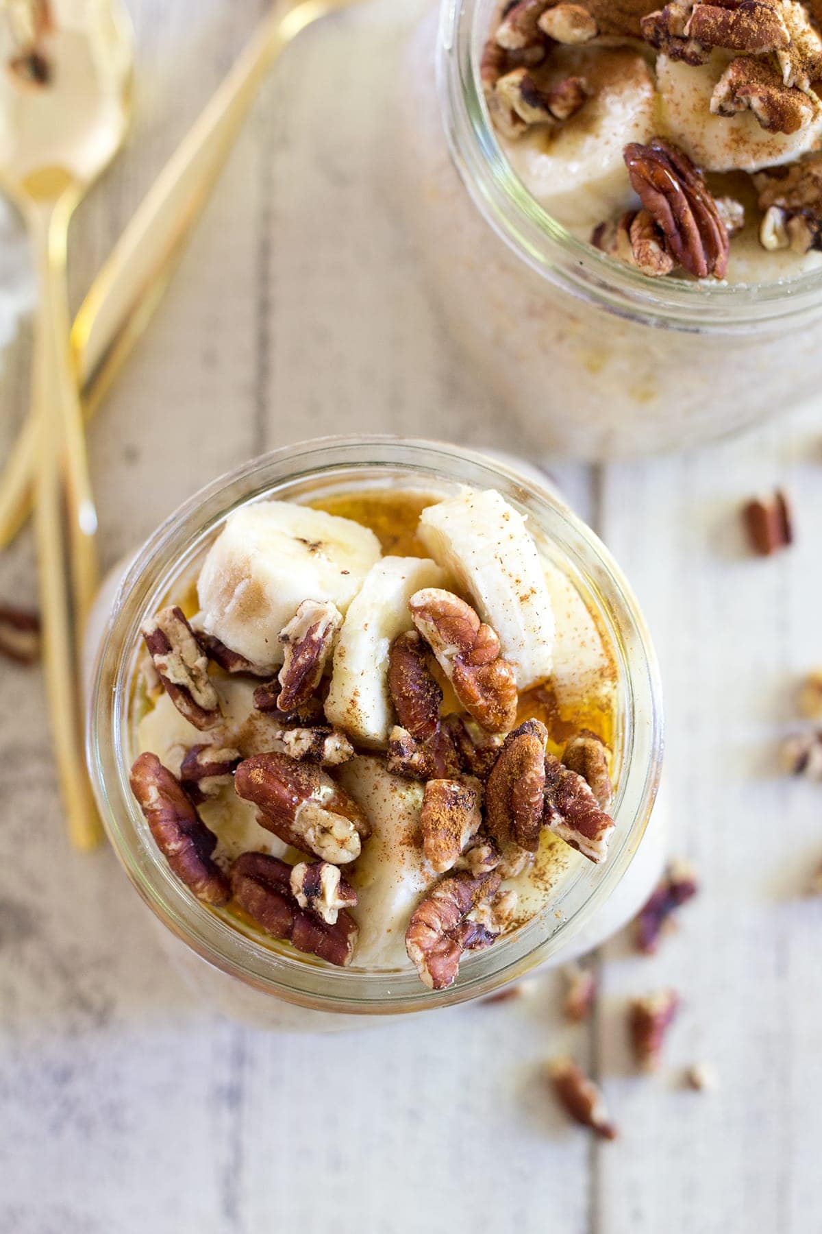 Banana Bread Overnight Oats