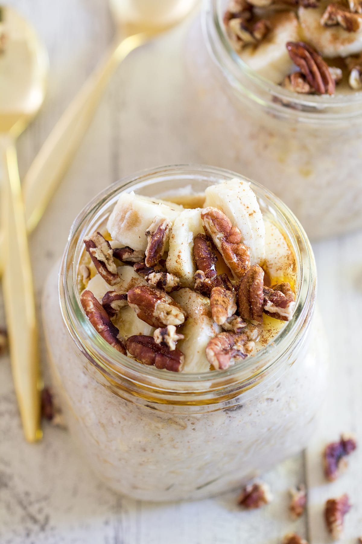 Banana Bread Overnight Oats