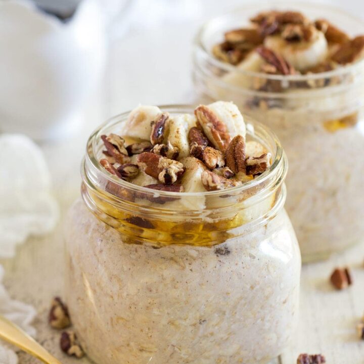 Banana Bread Overnight Oats