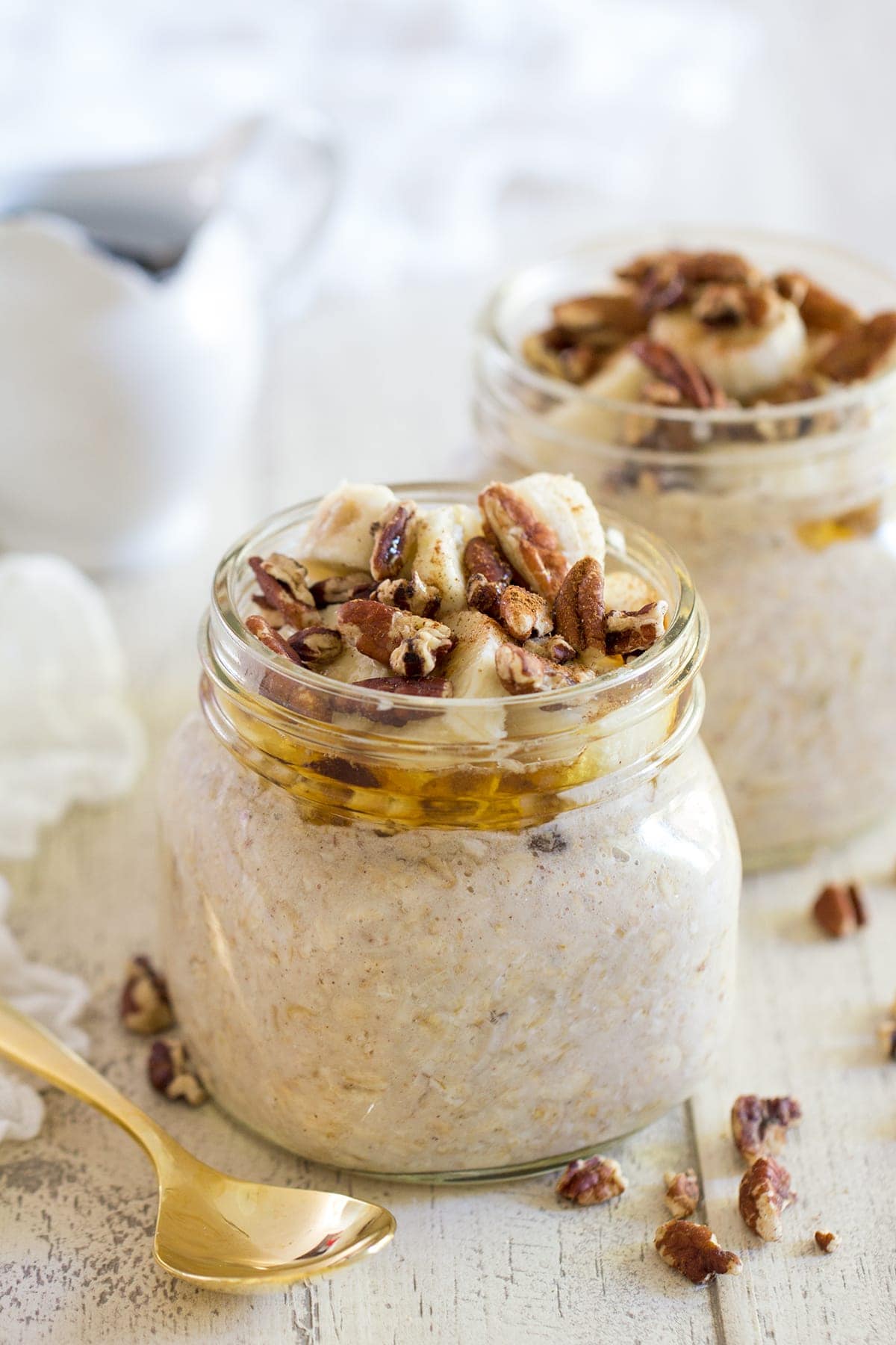 Banana Bread Overnight Oats