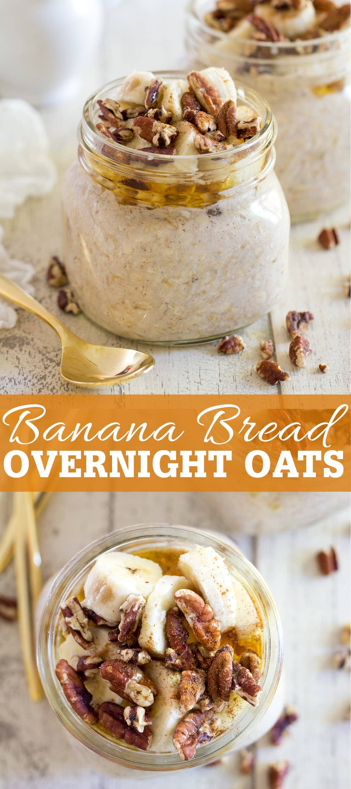 Banana Bread Overnight Oats