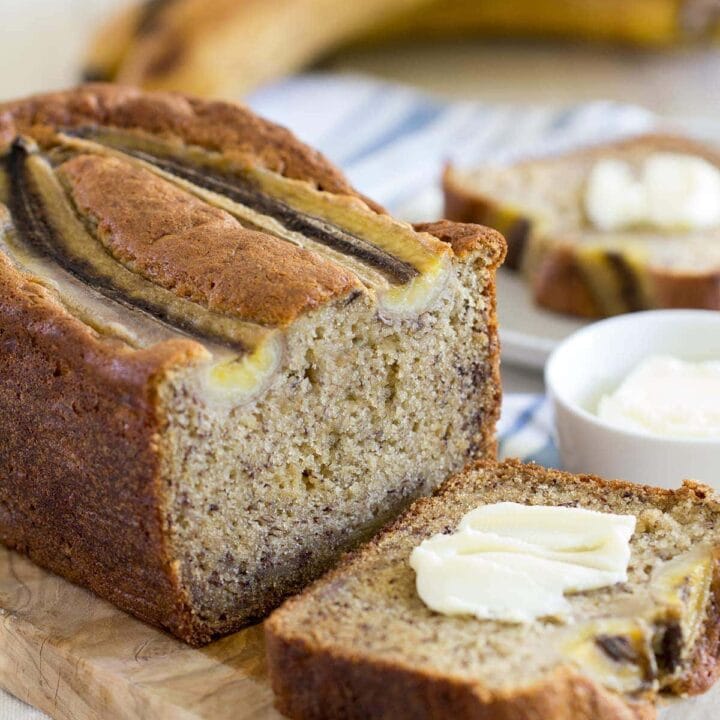 The Best Sour Cream Banana Bread