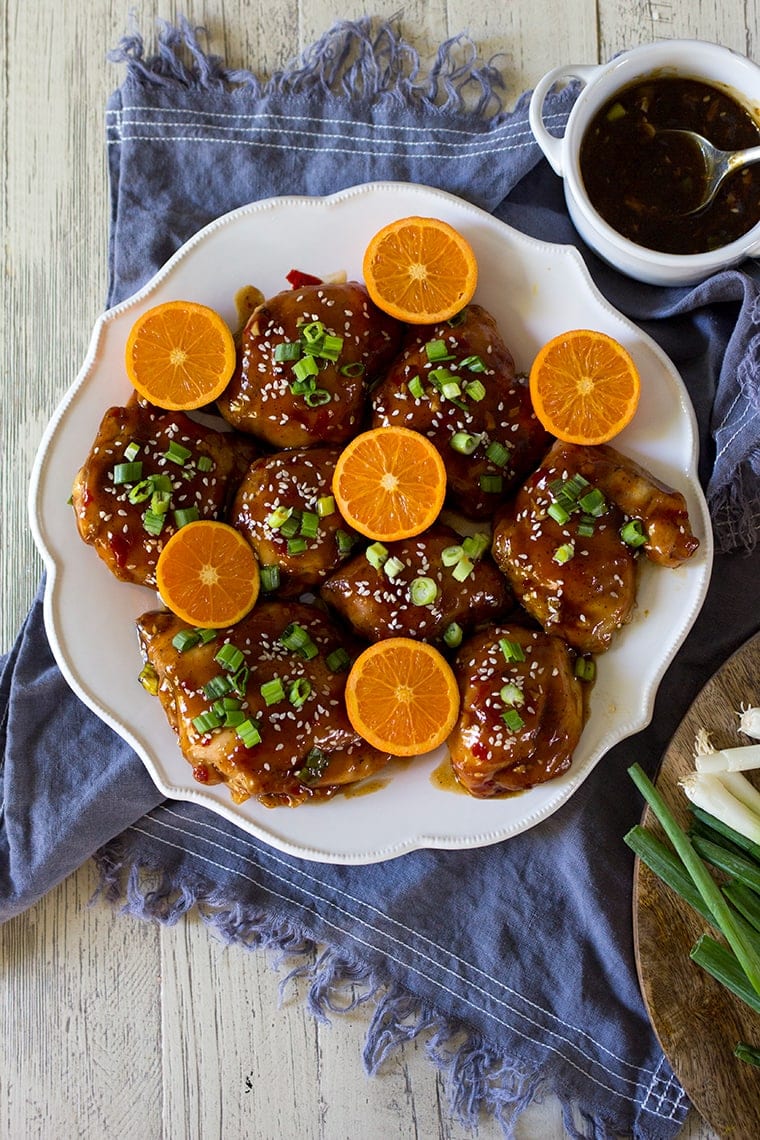 Sticky Baked Asian Chicken Thighs #boneless #stickyasianchicken #skinless #chickenthighs #asianchicken #easy #easyasianchicken #sticky #spicy #sweet